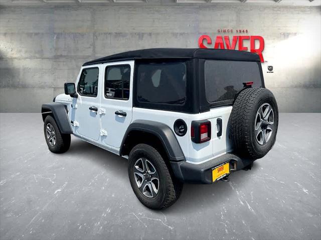 used 2022 Jeep Wrangler Unlimited car, priced at $38,599