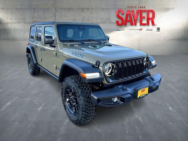 new 2025 Jeep Wrangler 4xe car, priced at $61,715