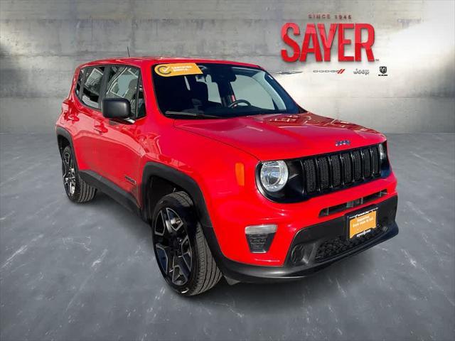 used 2021 Jeep Renegade car, priced at $19,252