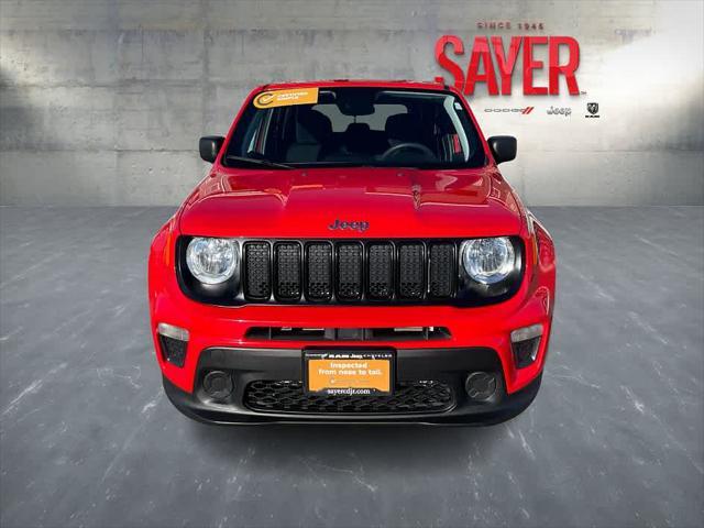 used 2021 Jeep Renegade car, priced at $19,252