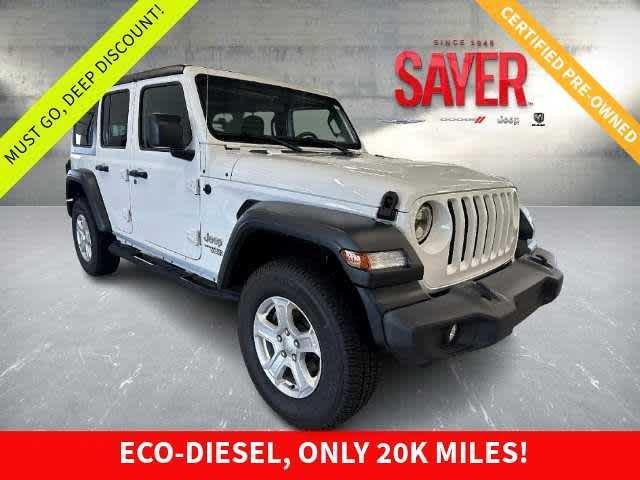 used 2020 Jeep Wrangler Unlimited car, priced at $32,944