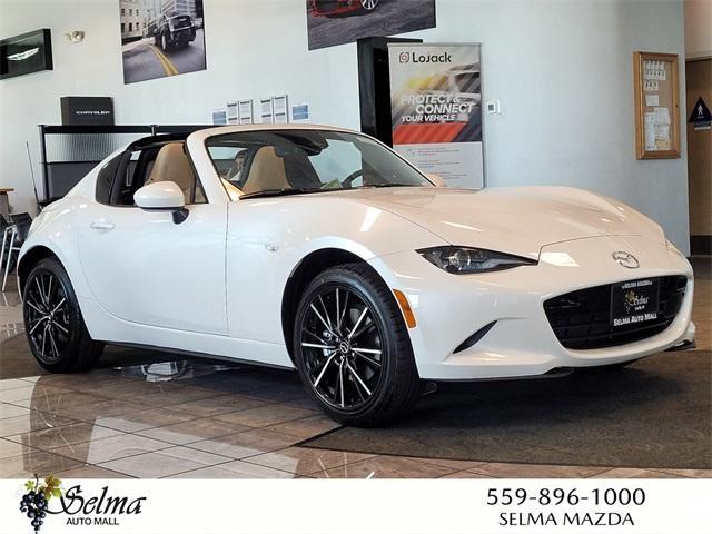 new 2024 Mazda MX-5 Miata RF car, priced at $39,839