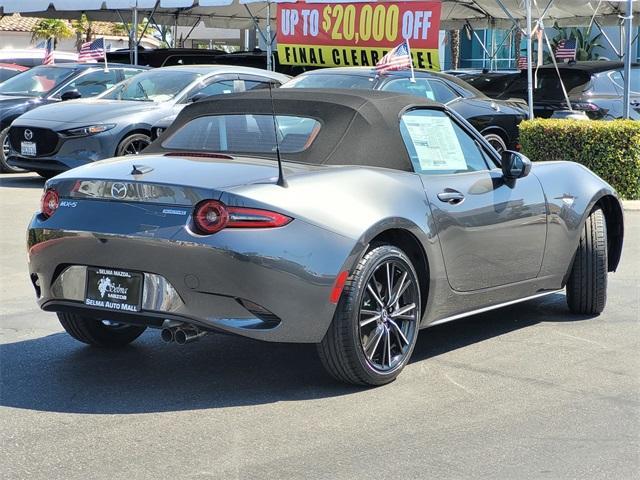 new 2025 Mazda MX-5 Miata car, priced at $37,165