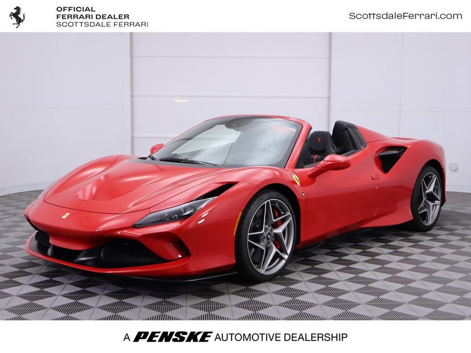 used 2021 Ferrari F8 Spider car, priced at $445,900
