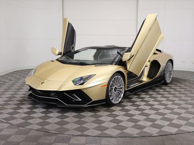 used 2022 Lamborghini Aventador SVJ car, priced at $789,900