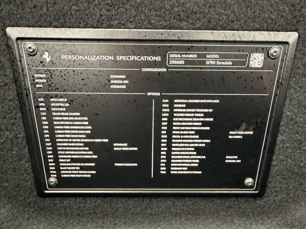 used 2023 Ferrari SF90 Stradale car, priced at $485,900