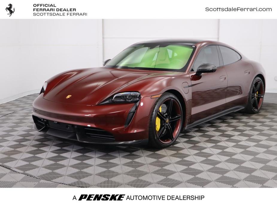 used 2021 Porsche Taycan car, priced at $119,900
