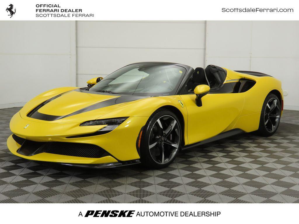 used 2024 Ferrari SF90 Spider car, priced at $769,900