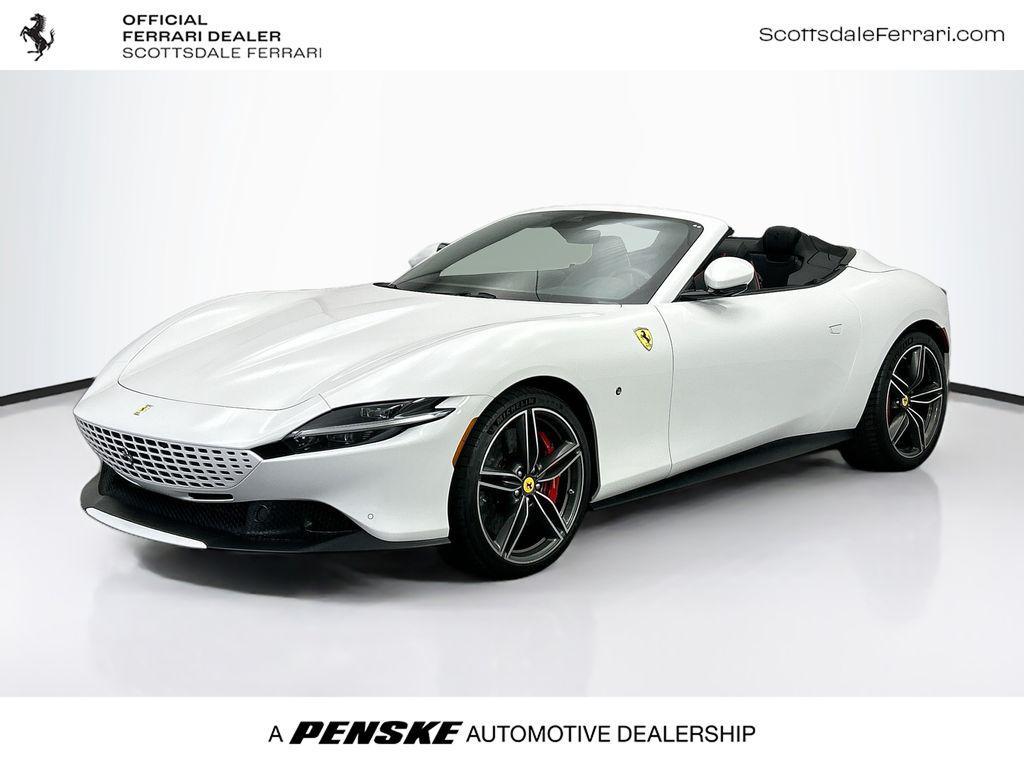 used 2025 Ferrari Roma Spider car, priced at $329,900