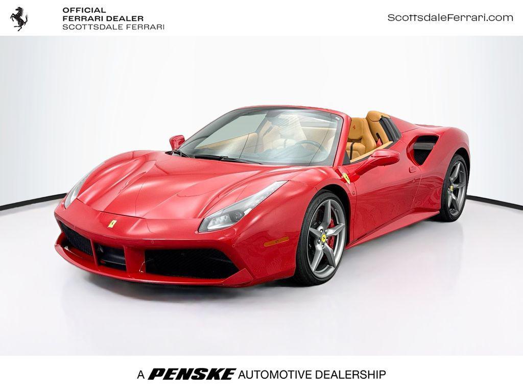 used 2019 Ferrari 488 Spider car, priced at $319,900