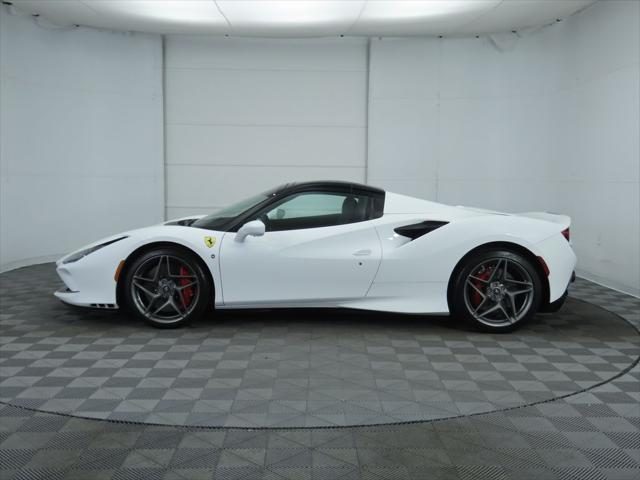 used 2021 Ferrari F8 Spider car, priced at $419,900