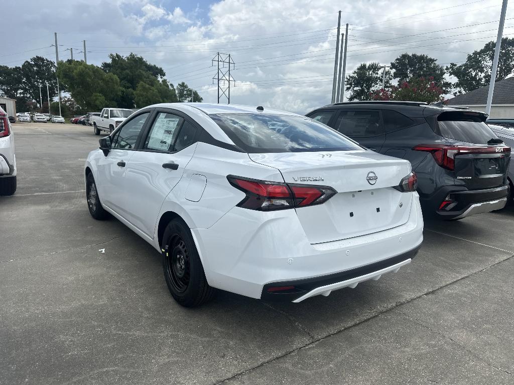 new 2025 Nissan Versa car, priced at $18,847