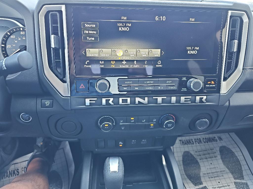 new 2025 Nissan Frontier car, priced at $27,270