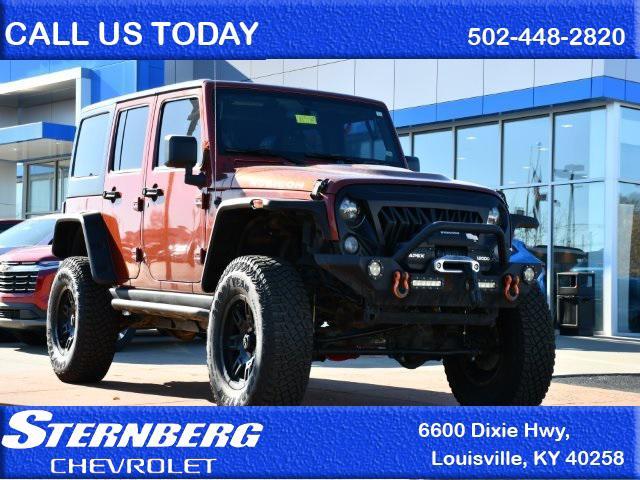 used 2014 Jeep Wrangler Unlimited car, priced at $21,195