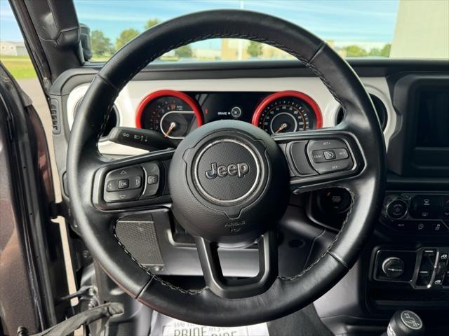 used 2021 Jeep Wrangler car, priced at $31,979