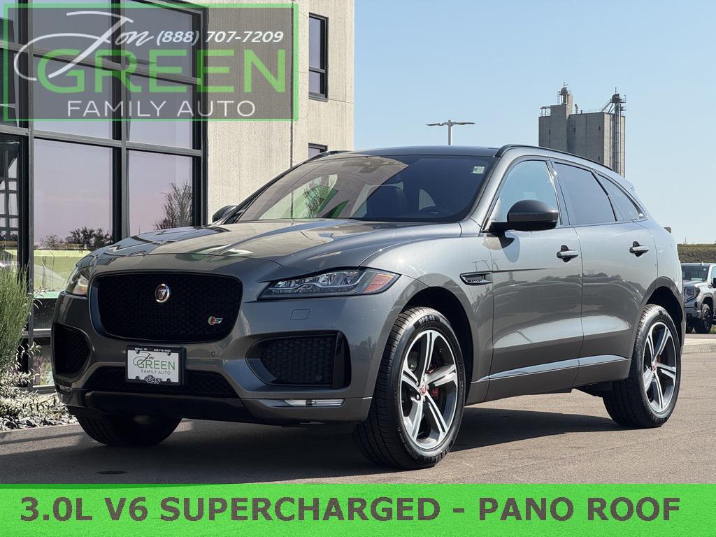 used 2018 Jaguar F-PACE car, priced at $18,979