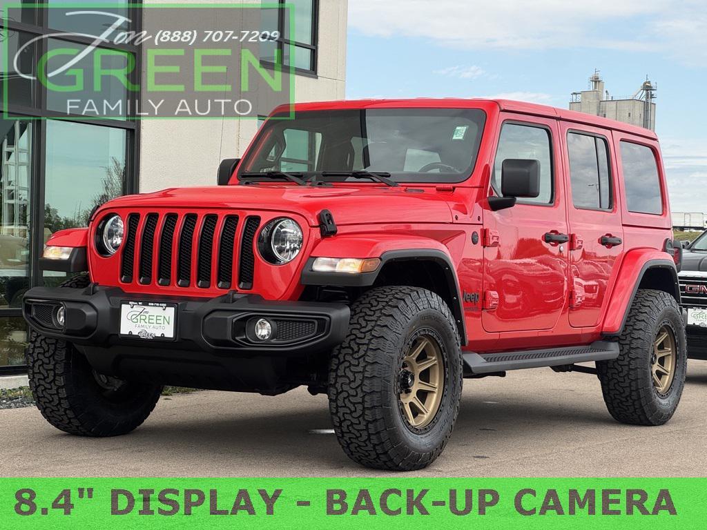 used 2021 Jeep Wrangler Unlimited car, priced at $34,979