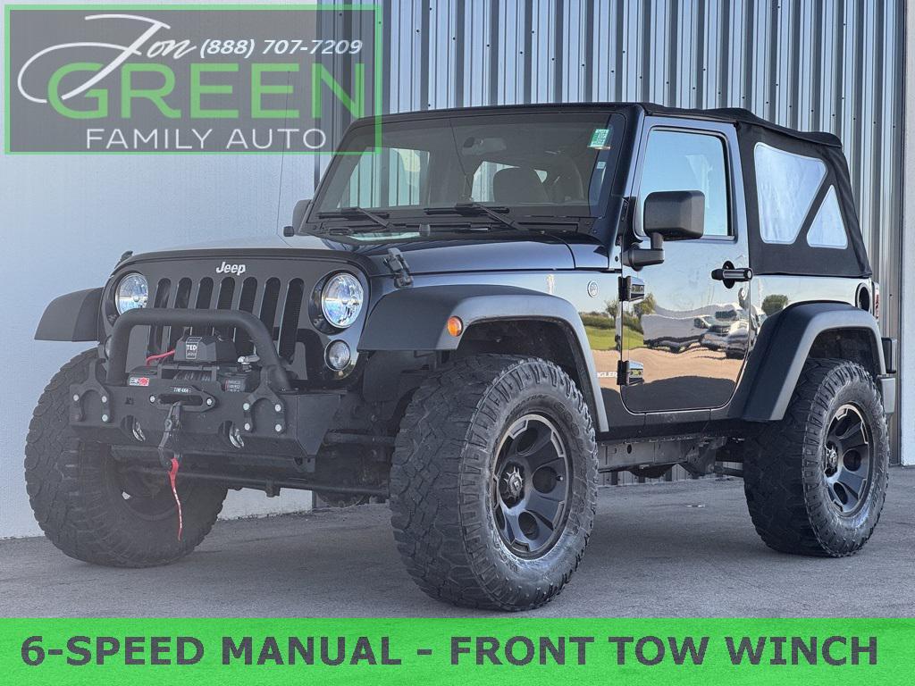 used 2017 Jeep Wrangler car, priced at $22,979