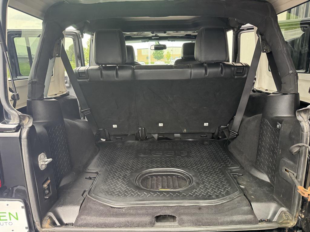 used 2016 Jeep Wrangler Unlimited car, priced at $19,679