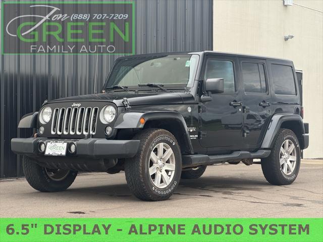 used 2016 Jeep Wrangler Unlimited car, priced at $19,479
