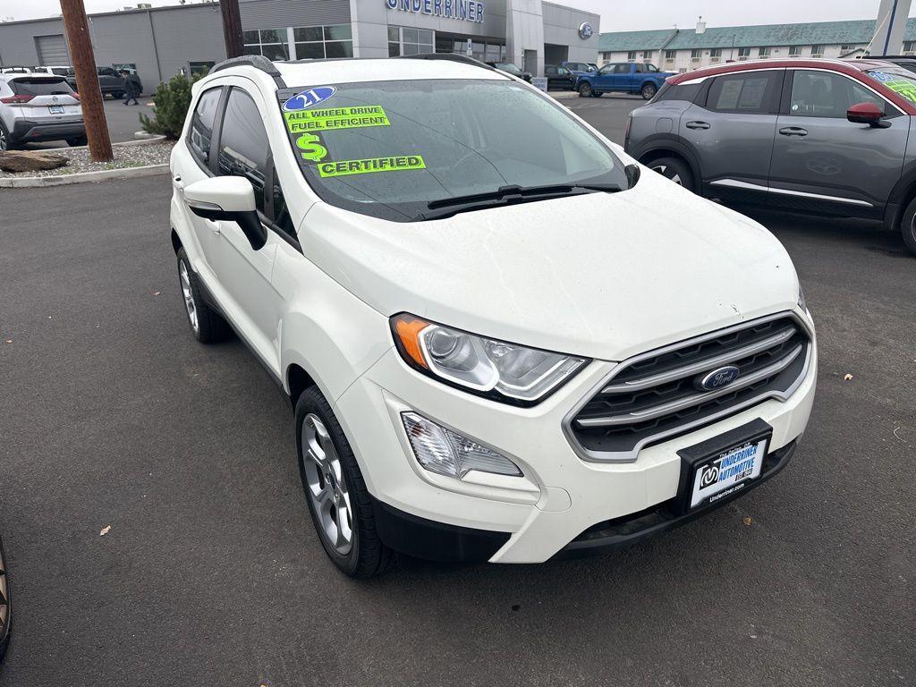 used 2021 Ford EcoSport car, priced at $14,130