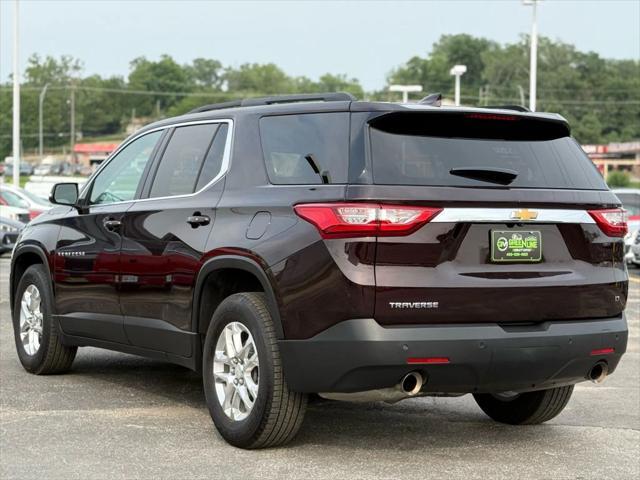 used 2021 Chevrolet Traverse car, priced at $21,999