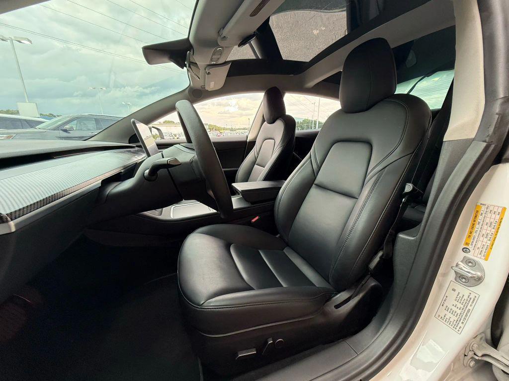 used 2023 Tesla Model 3 car, priced at $27,499