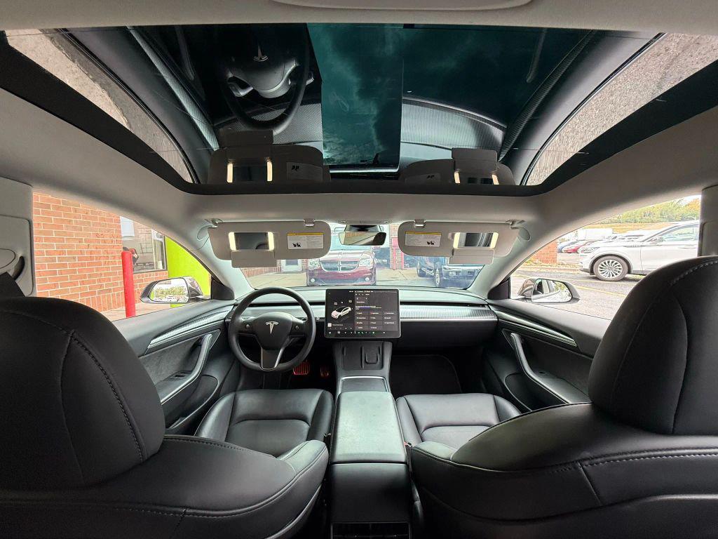 used 2023 Tesla Model 3 car, priced at $27,499