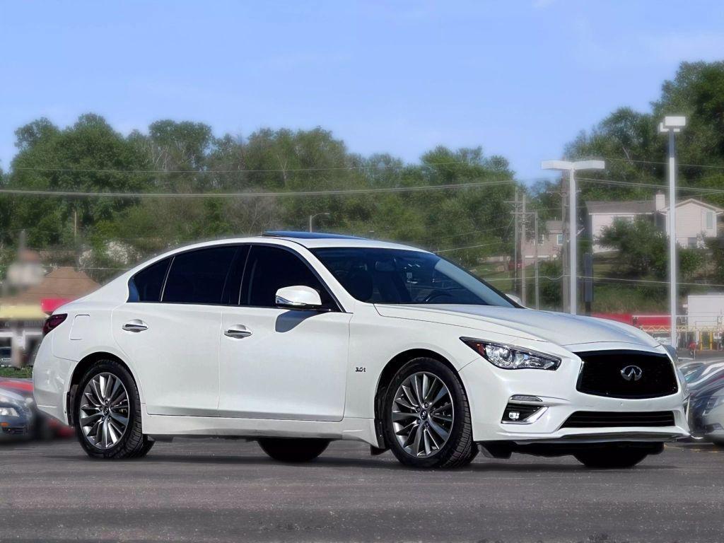 used 2018 INFINITI Q50 car, priced at $17,999