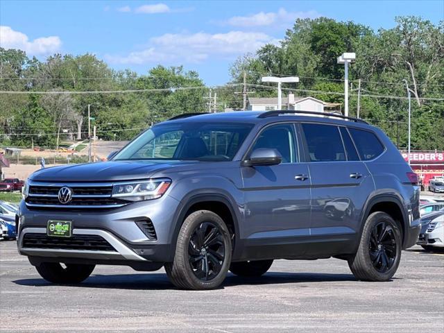 used 2022 Volkswagen Atlas car, priced at $23,999