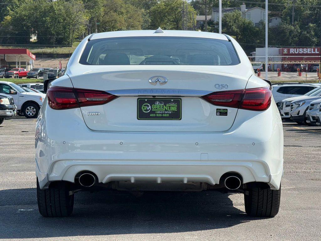 used 2021 INFINITI Q50 car, priced at $19,999