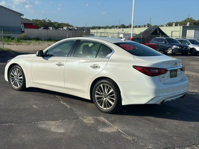 used 2021 INFINITI Q50 car, priced at $21,999