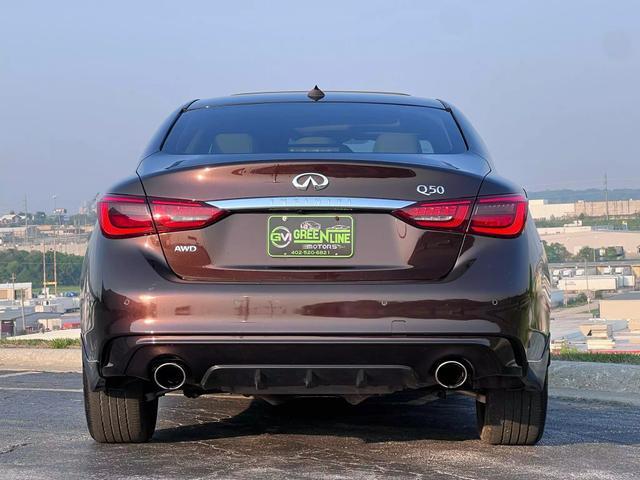 used 2019 INFINITI Q50 car, priced at $21,999