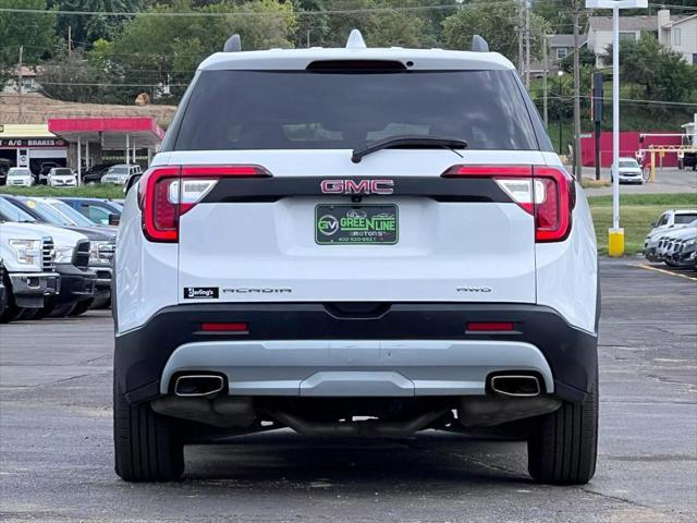 used 2021 GMC Acadia car, priced at $22,999