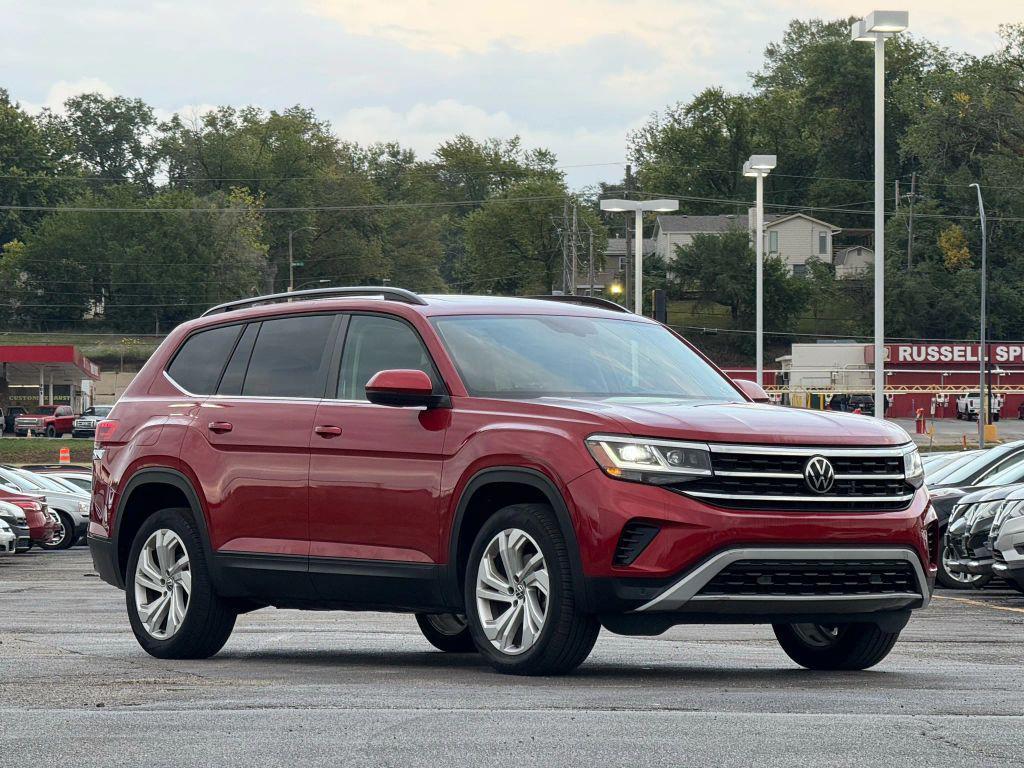used 2021 Volkswagen Atlas car, priced at $24,999
