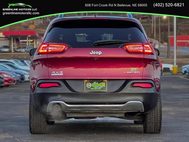 used 2017 Jeep Cherokee car, priced at $9,999