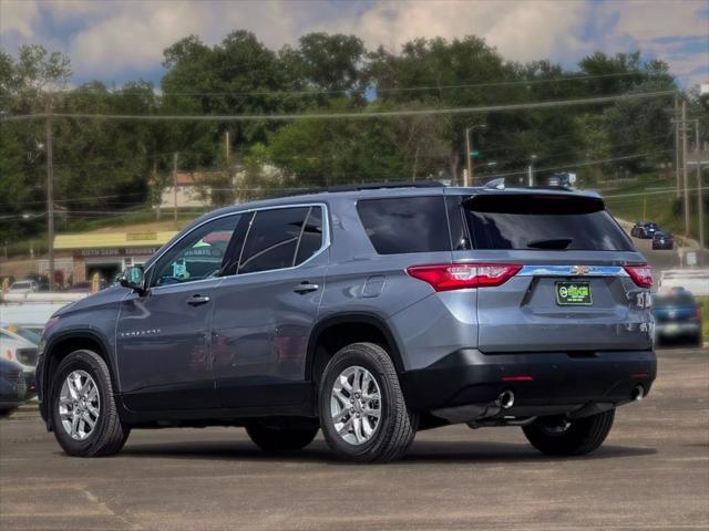 used 2021 Chevrolet Traverse car, priced at $24,999