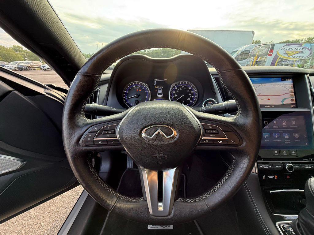 used 2017 INFINITI Q60 car, priced at $21,999