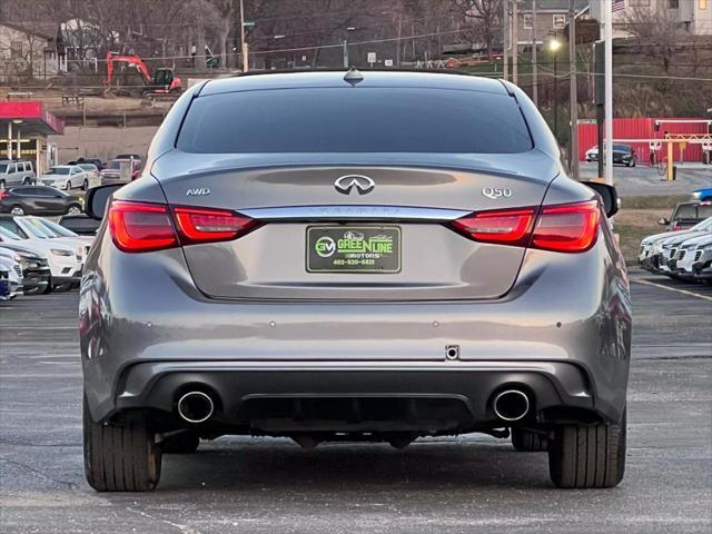 used 2021 INFINITI Q50 car, priced at $24,999