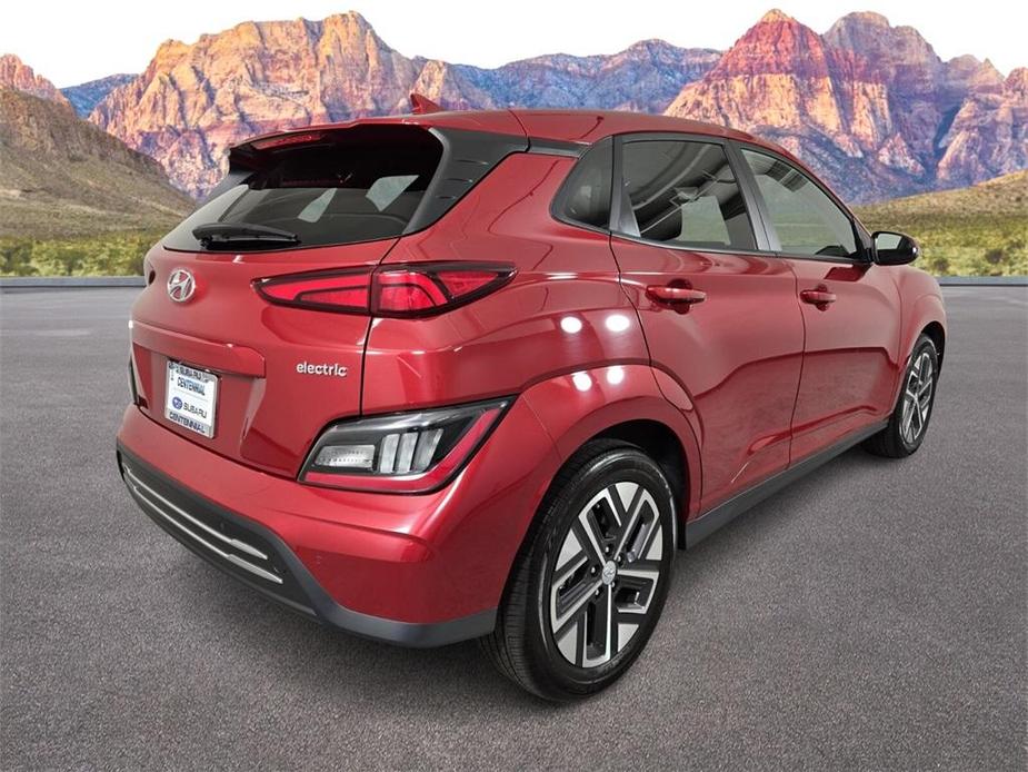 used 2022 Hyundai Kona EV car, priced at $20,750