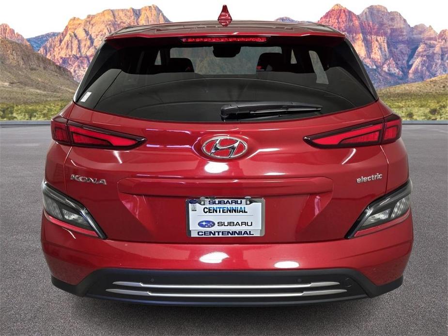 used 2022 Hyundai Kona EV car, priced at $20,750