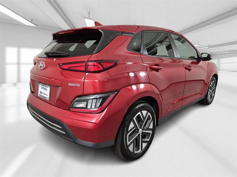 used 2022 Hyundai Kona EV car, priced at $21,988