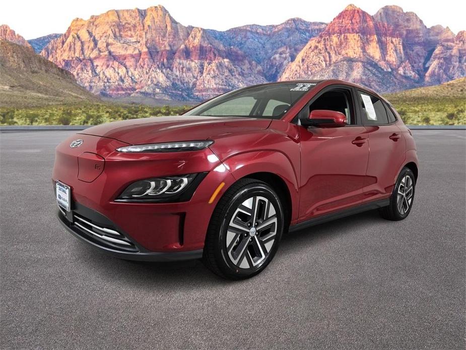 used 2022 Hyundai Kona EV car, priced at $20,750