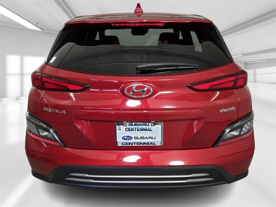 used 2022 Hyundai Kona EV car, priced at $21,988