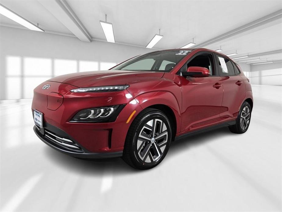 used 2022 Hyundai Kona EV car, priced at $21,988