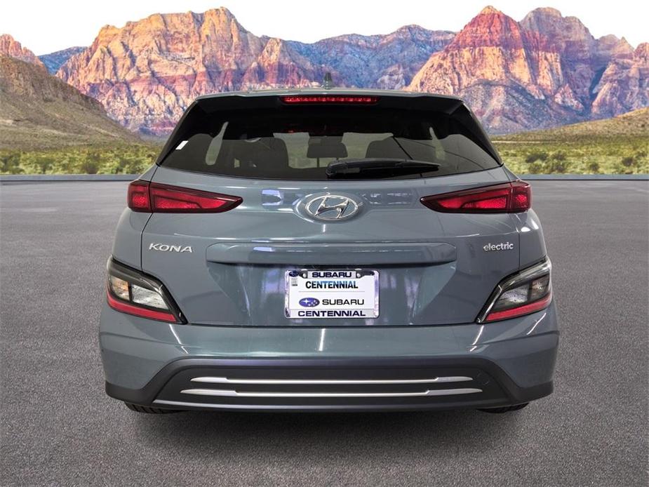 used 2022 Hyundai Kona EV car, priced at $20,000