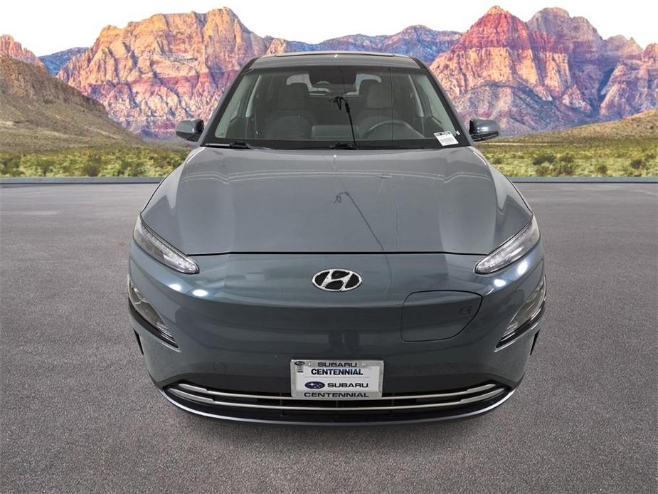 used 2022 Hyundai Kona EV car, priced at $20,000