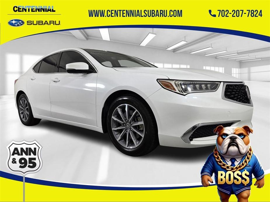 used 2018 Acura TLX car, priced at $18,000