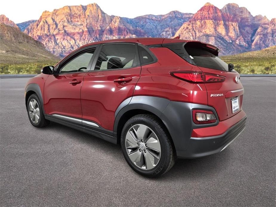 used 2021 Hyundai Kona EV car, priced at $20,500