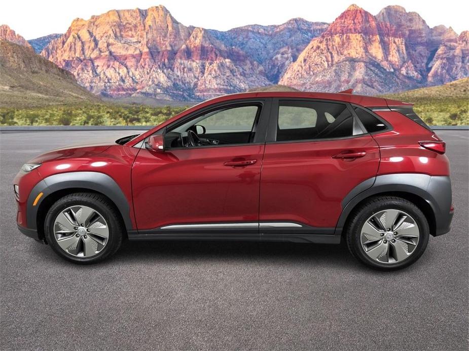 used 2021 Hyundai Kona EV car, priced at $20,500